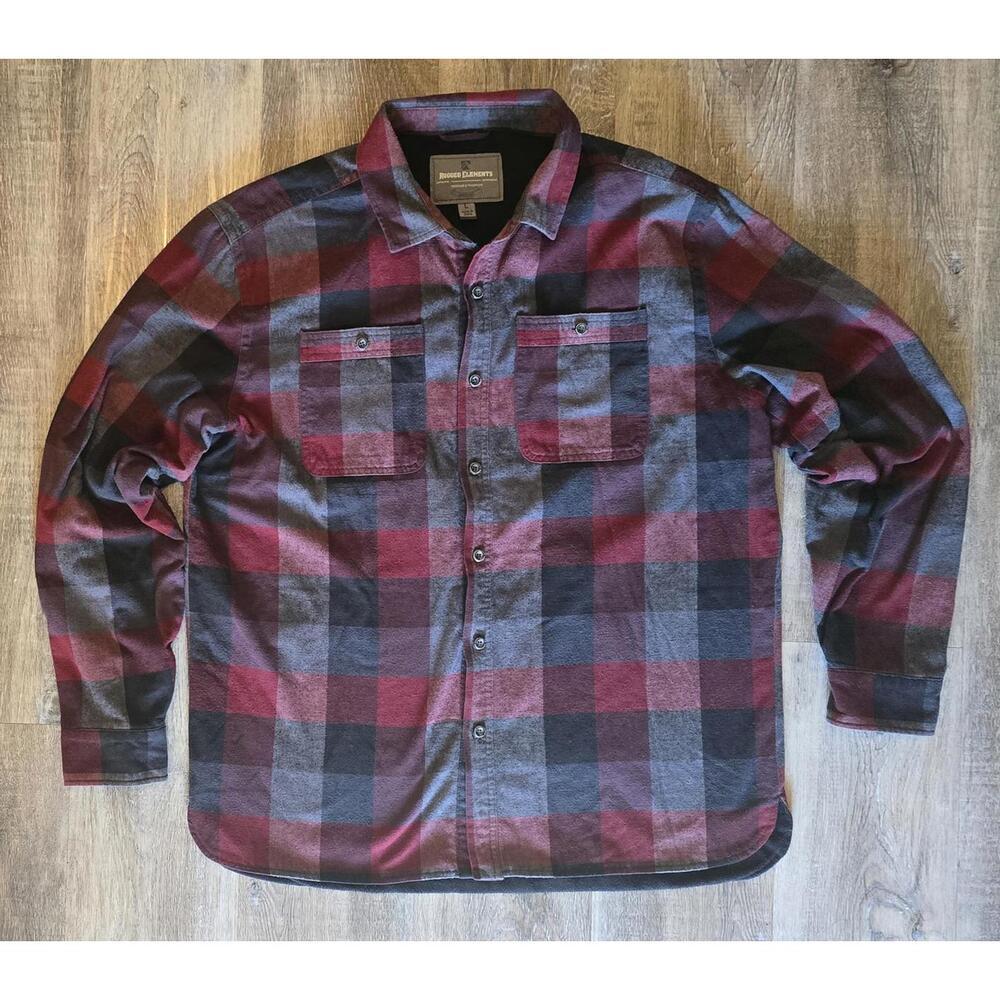 Rugged Elements Fleece Lined Shacket, Large - image 4